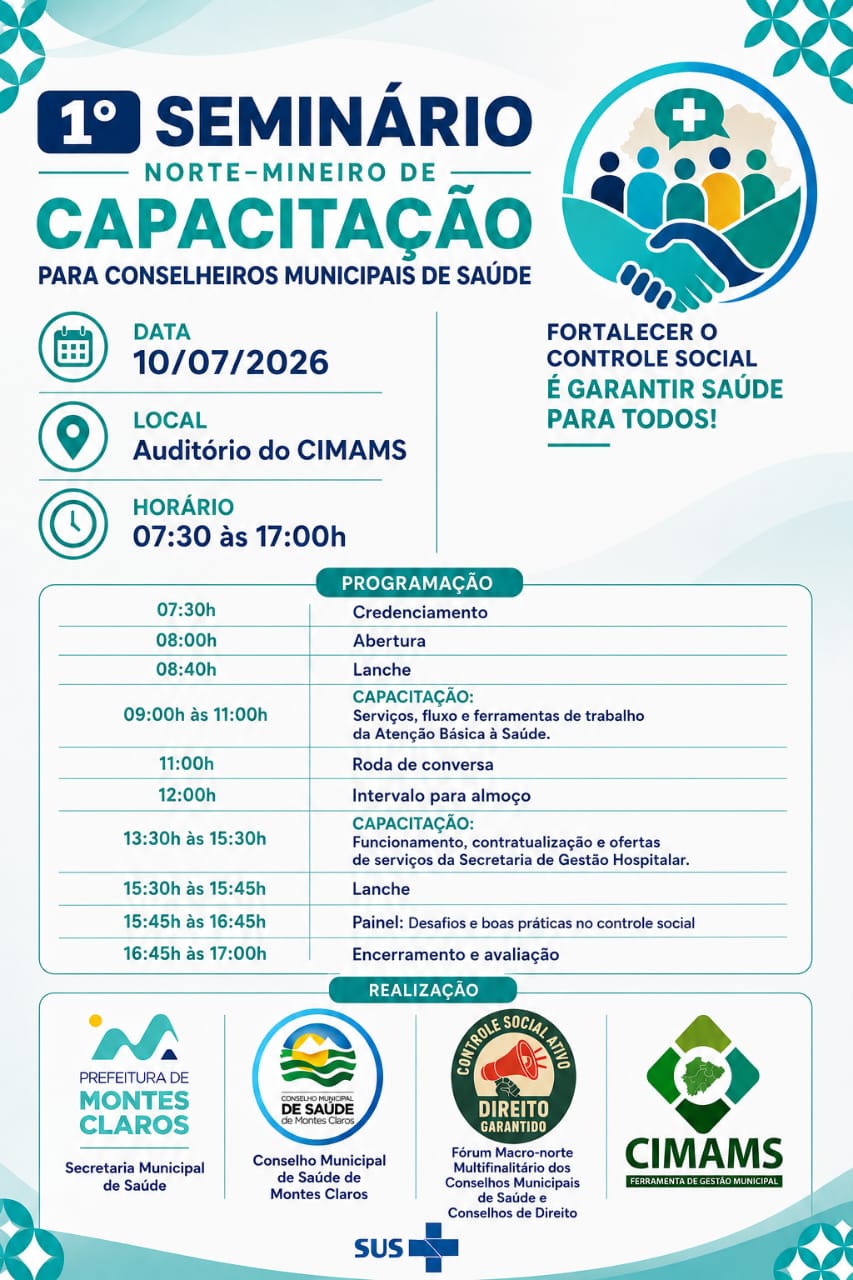Flyer da 268ª Reunião